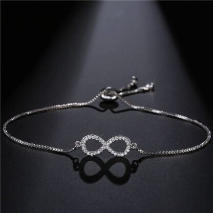 pulsera infinito mujer