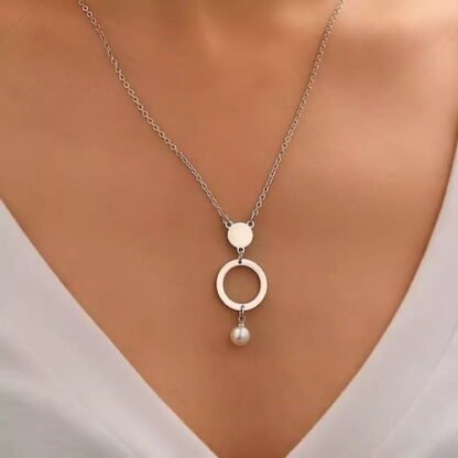 collar circulo mujer