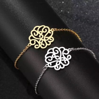 pulsera flor regalo mujer