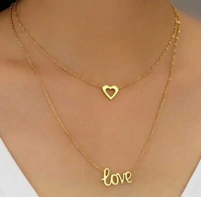 collar letras love