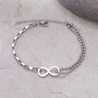 pulsera infinito mujer