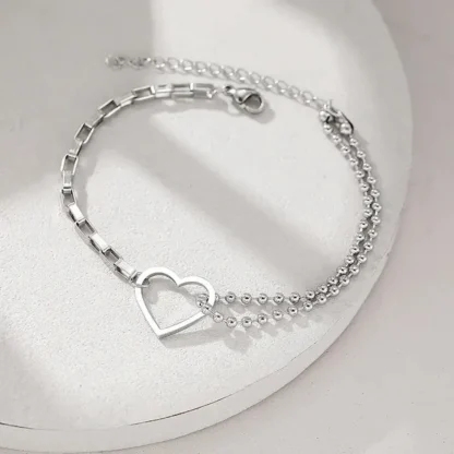 pulsera en forma de corazon