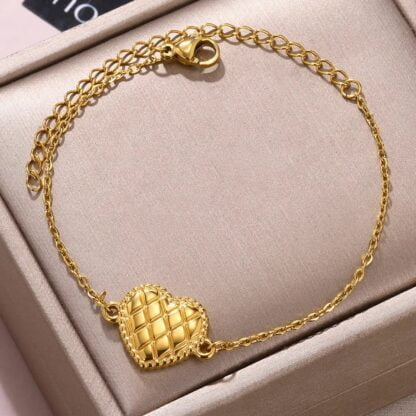 pulsera con corazon barata