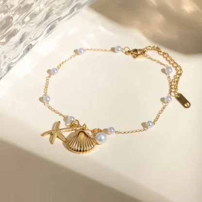 pulsera con estrella de mar