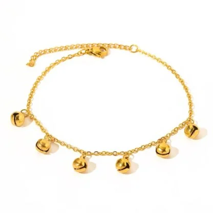 pulsera mujer cascabeles